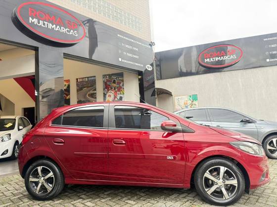 CHEVROLET ONIX 1.4 MPFI LTZ 8V FLEX 4P AUTOMÁTICO CHEVROLET ONIX 1.4 MPFI LTZ 8V FLEX 4P AUTOMÁTICO